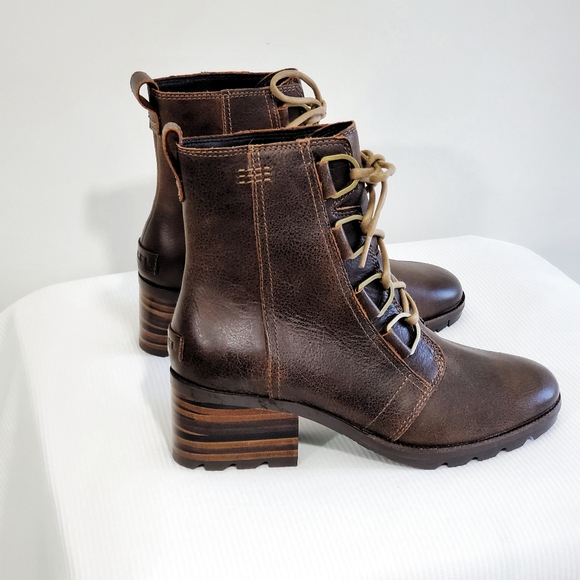 CCO Sorel Cate Lace Up Waterproof Boot NWOB - Picture 2 of 8